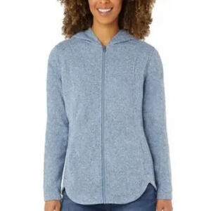 Eddie Bauer Ladies' Full Zip Jacket Medium Blue
